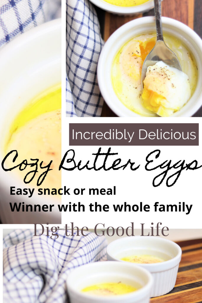 Easy recipe to make cozy butter eggs in cups! A dish for snacks or meals, and a winner for the whole family!