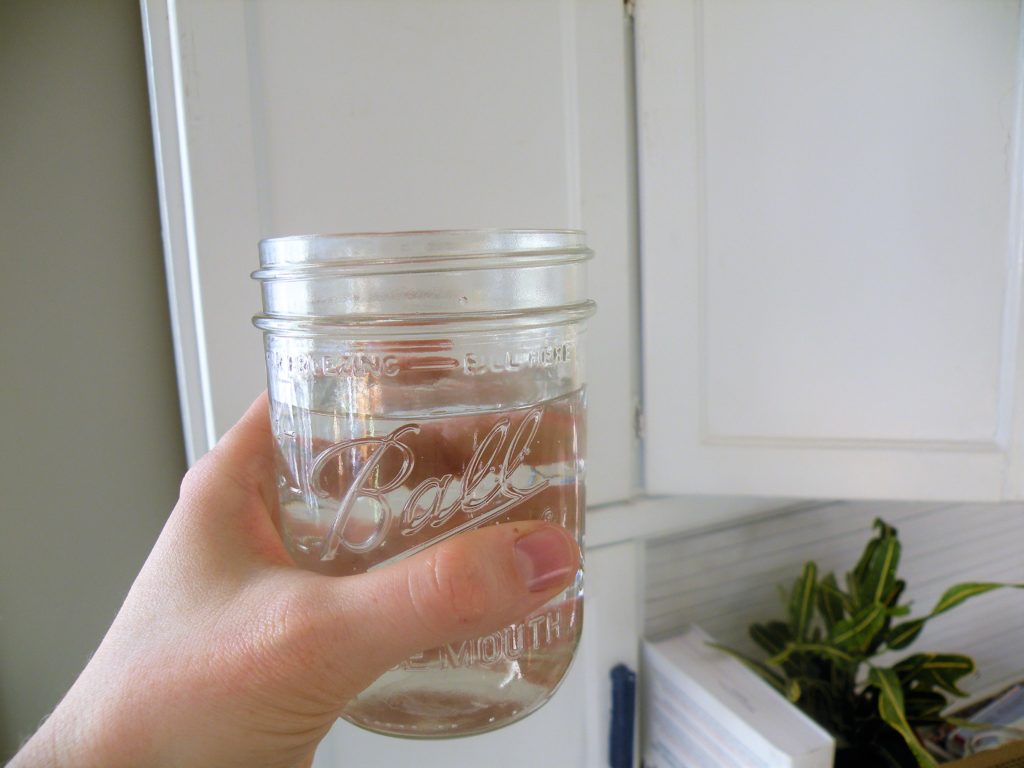 Drink lots of good, fresh water - Natural, non-toxic winter skin care routine