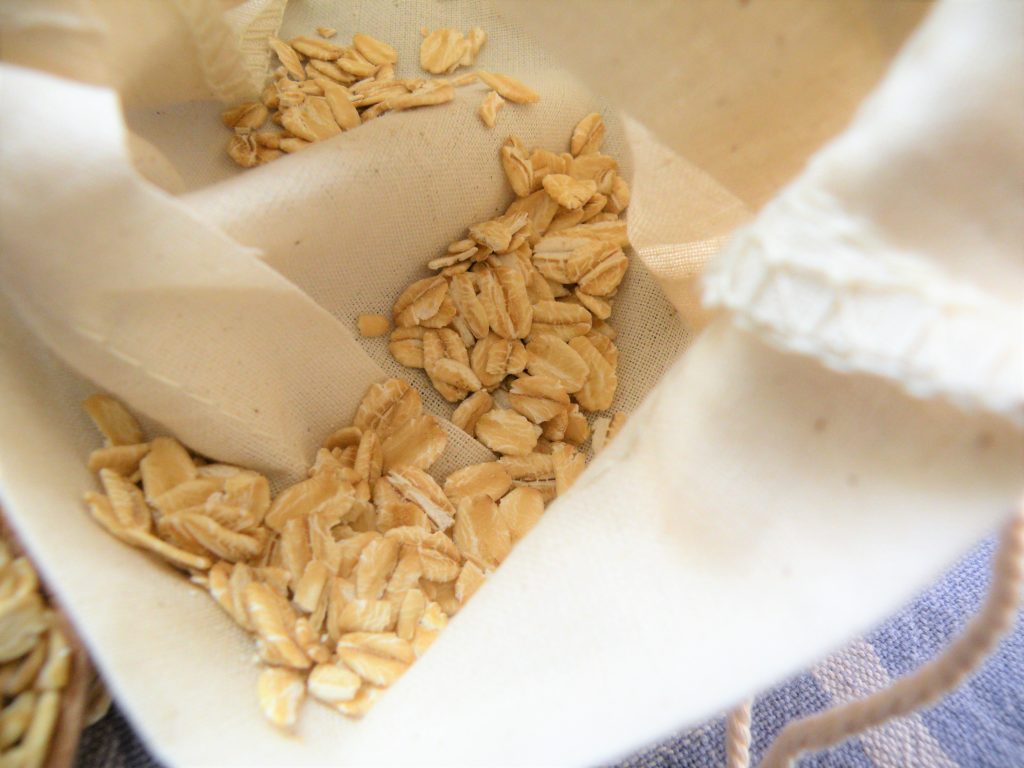 oatmeal is a great way to sooth and comfort dry and irritated skin