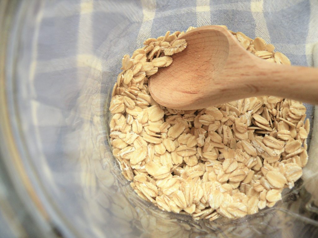 Use oats to make a soothing bath soak for itchy skin