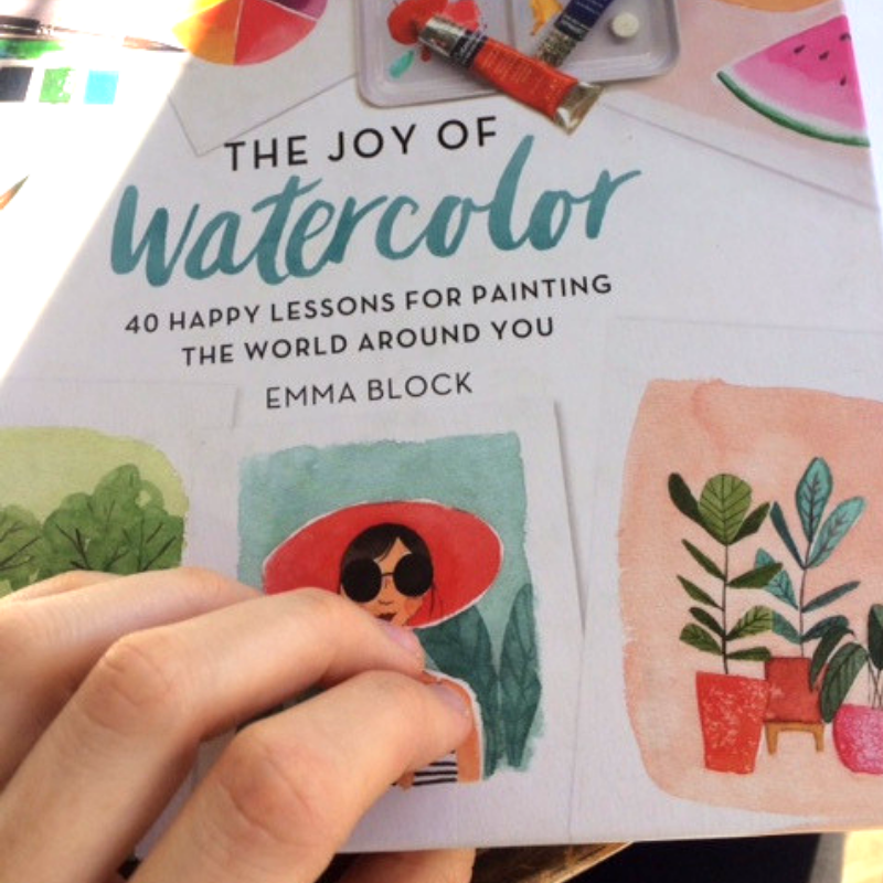 homeschool plans art watercolor book painting 