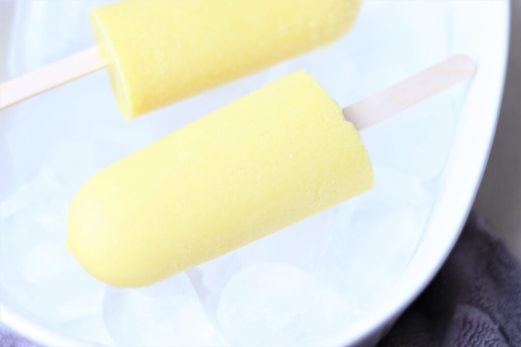 Orange Coconut Popsicles