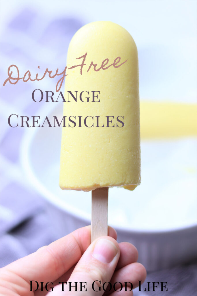 Make these delicious orange creamsicle popsicles with 3 easy ingredients and enjoy a guilt free treat!