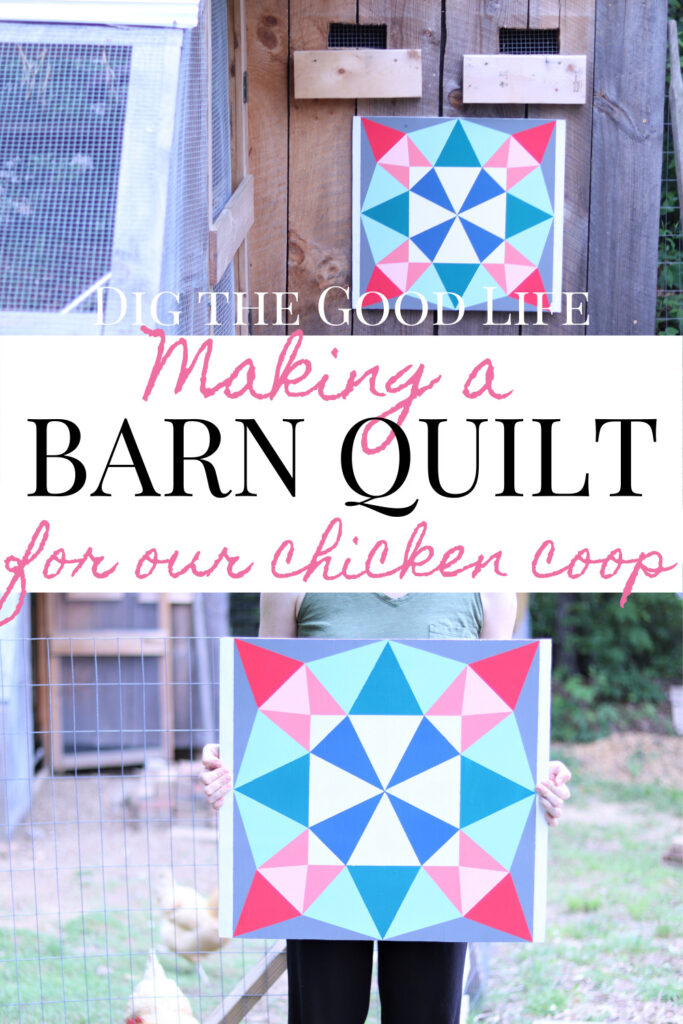 Learn how to make a beautiful statement piece for your home, barn, garage or even inside! This barn quilt project, is fun, simple and has such a big impact!