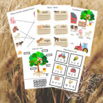 Free farm animal worksheets printable